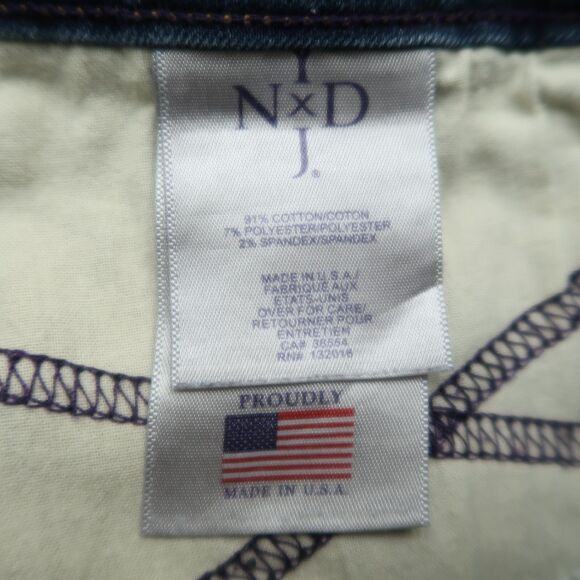 Not Your Daughters Jeans NYDJ Women's Size 4 Blue Mid-Rise Legging 30" Inseam - Picture 9 of 15